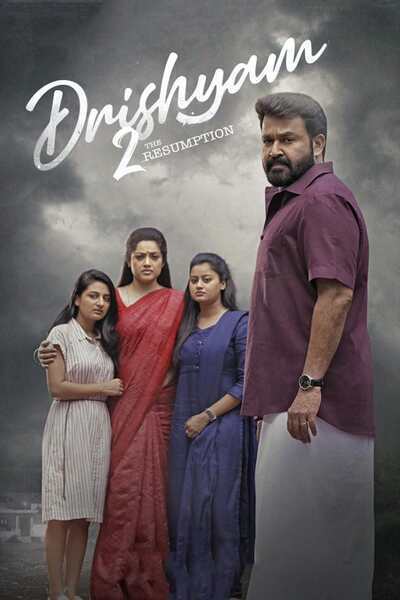 Drishyam 2 Hindi Dubbed Movie Poster (2021)