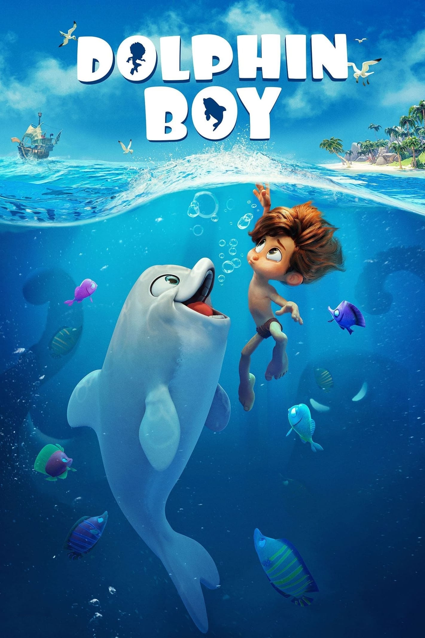 Dolphin Boy Hindi Dubbed Movie Poster (2022)