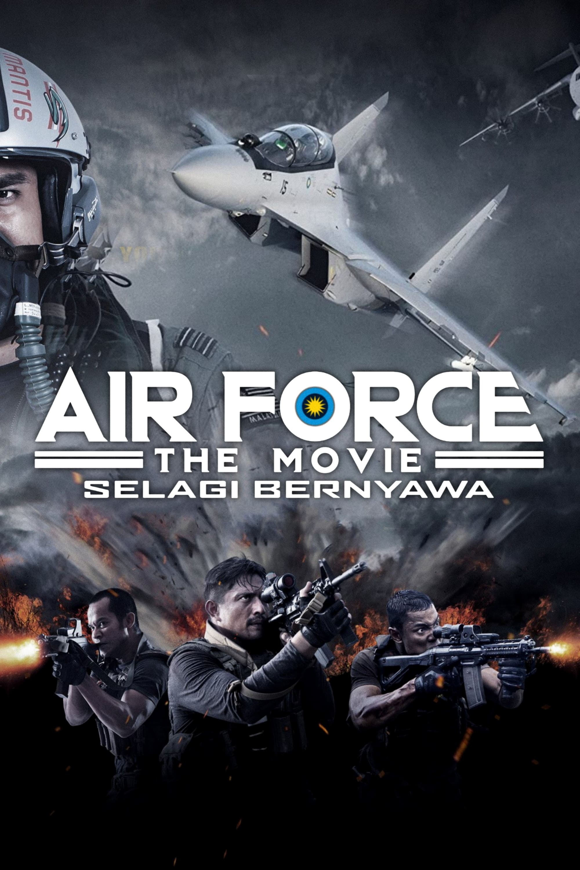 Air Force The Movie: Danger Close Hindi Dubbed Movie Poster (2022)