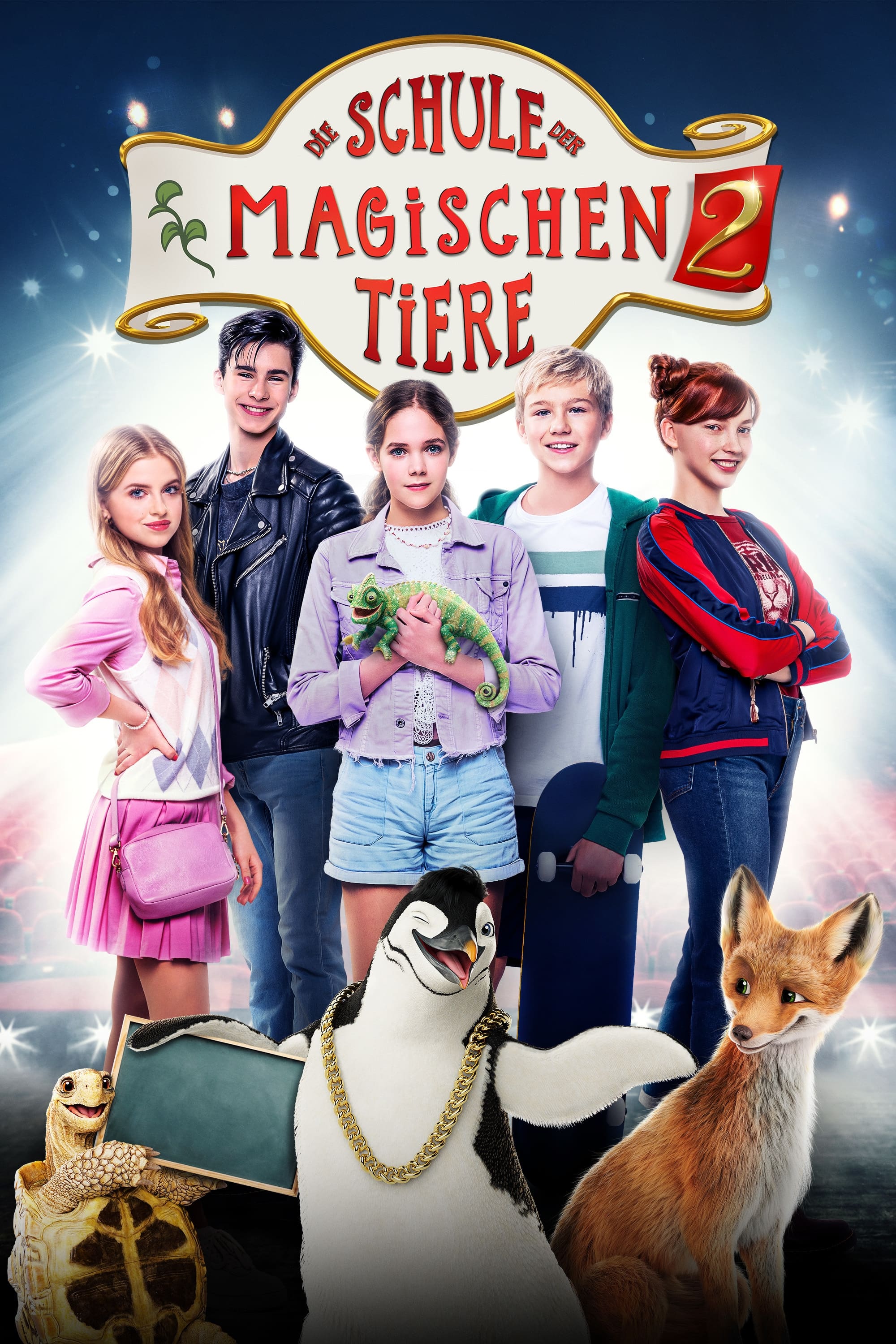 The School of Magical Animals 2 Hindi Dubbed Movie Poster (2022)