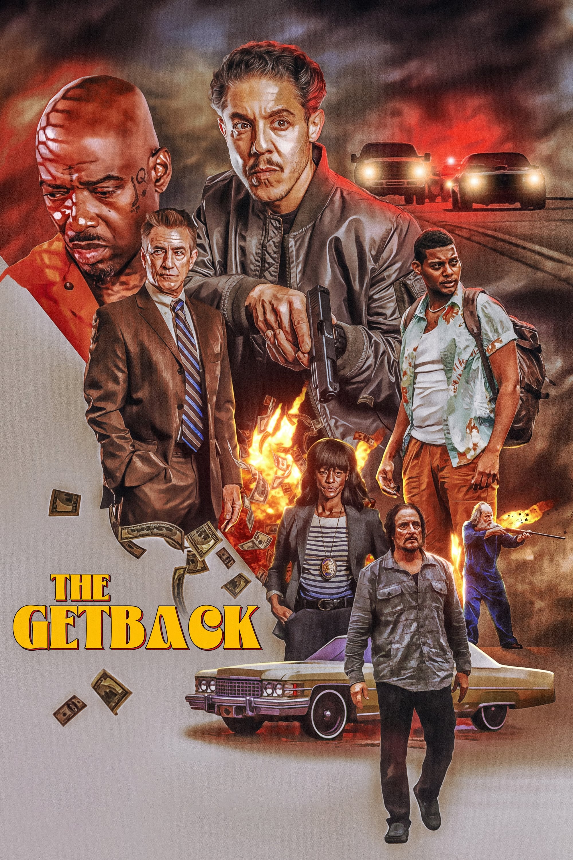 The Getback Hindi Dubbed Movie Poster (2023)