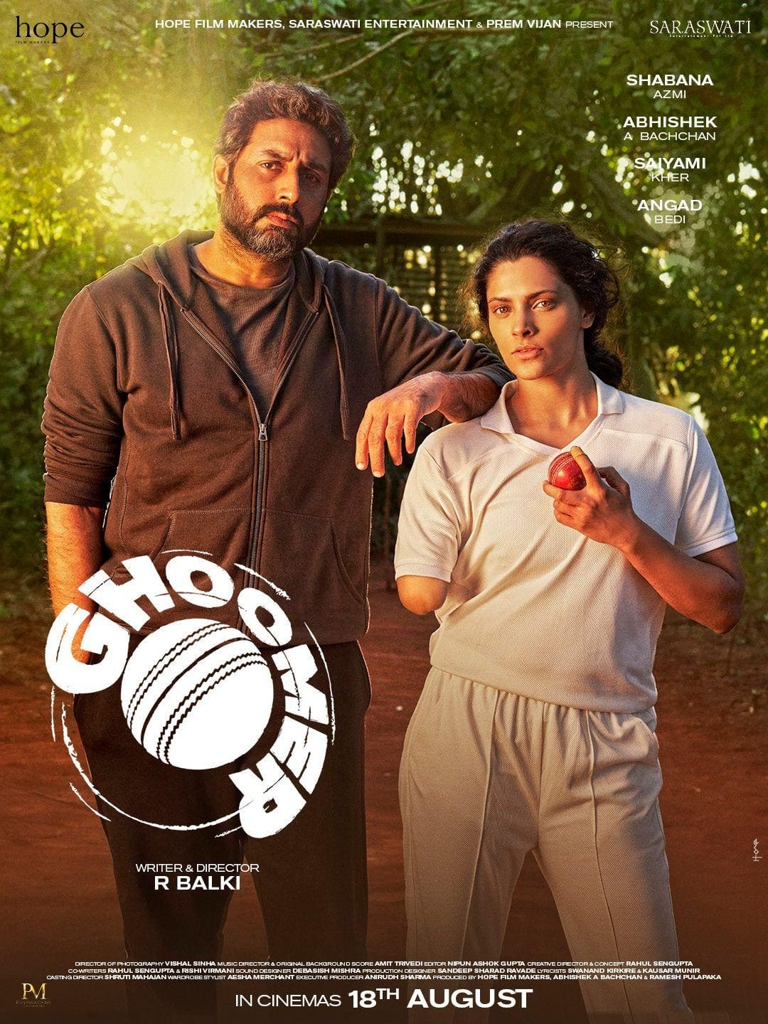 Ghoomer Hindi Dubbed Movie Poster (2023)