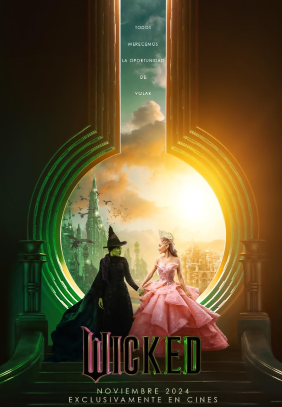 Wicked Hindi Dubbed Movie Poster (2024)