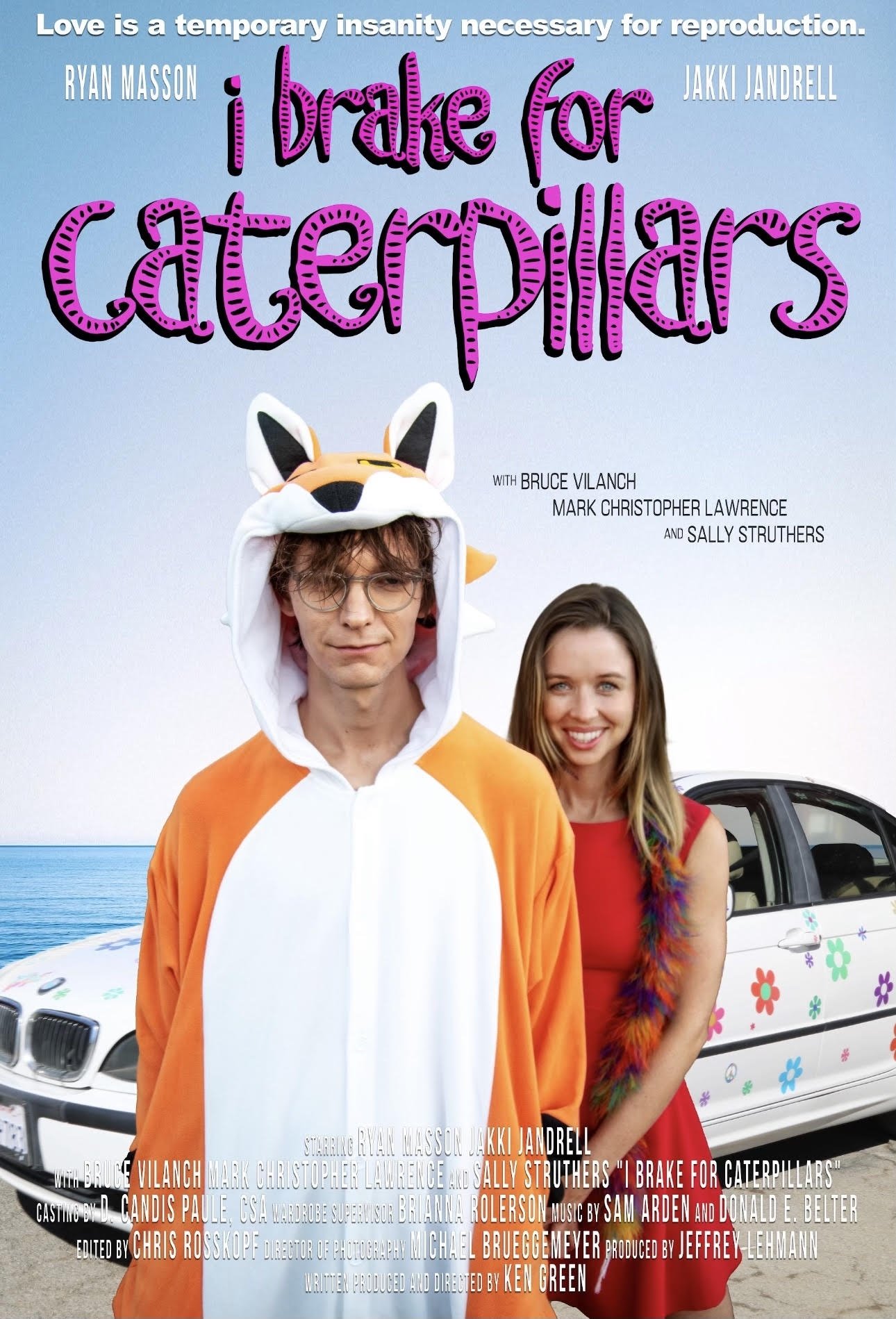 I Brake for Caterpillars Hindi Dubbed Movie Poster (2024)