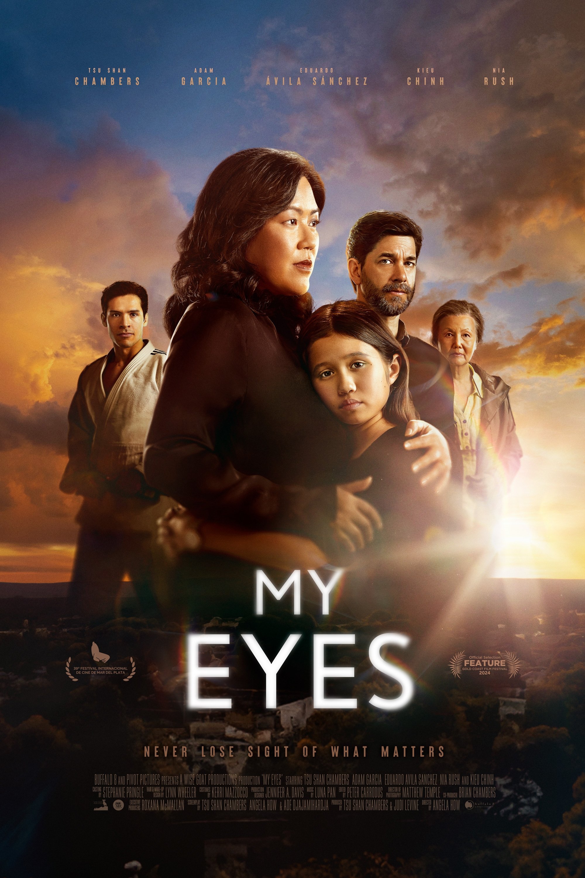 My Eyes Hindi Dubbed Movie Poster (2024)